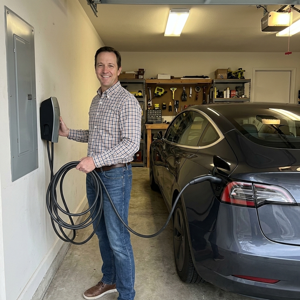 Installing a Level 2 EV Charger at Home